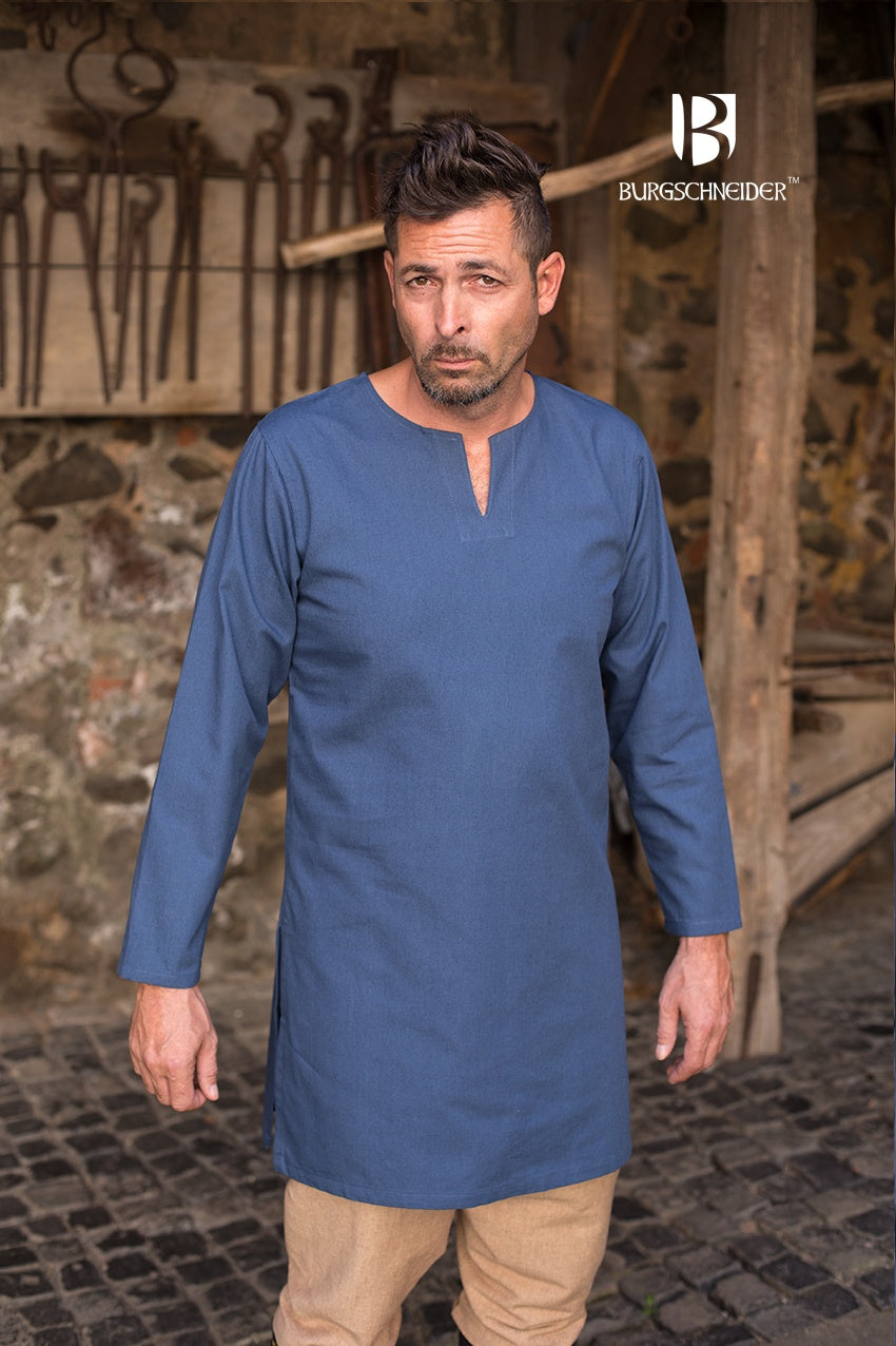 Medieval Tunic / Under Tunic “Leif“ - Blue